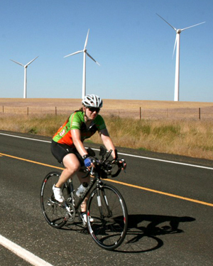 Joan At Race Across Oregon